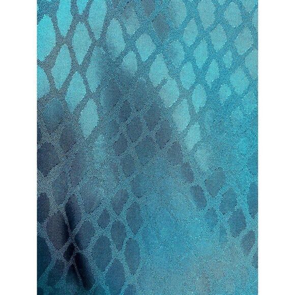 Alfani Teal Patterned Women's Pants - Picture 3 of 10